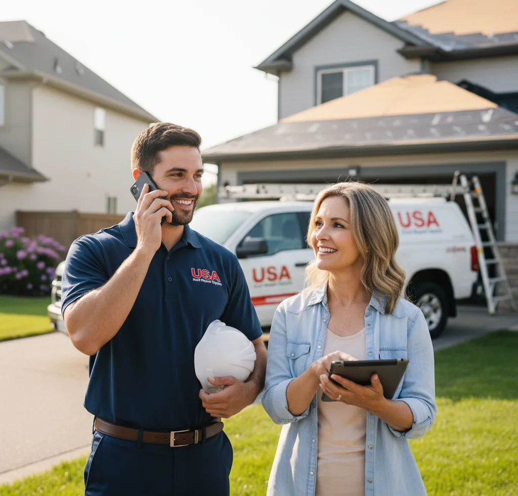 USA Roof Repair Experts customer support in Philomath